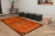 Vintage vloerkleed oranje nr:23011 288cm x 154cm