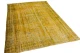 Vintage vloerkleed geel nr:27430 286cm x 187cm