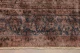 Kirman vloerkleed chocoladebruin met blauw 380cm x 285cm nr 68003