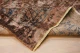 Kirman vloerkleed chocoladebruin met blauw 380cm x 285cm nr 68003