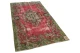 vintage vloerkleed roze, groen 7677 250cm x 140cm