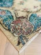Vintage vloerkleed blauw 11319 208cm x 114cm