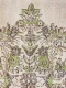 Vintage vloerkleed beige met groen nr.16420 290cm x 180cm  