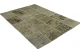 patchwork vloerkleed 240cm x 170cm zandkleurig 