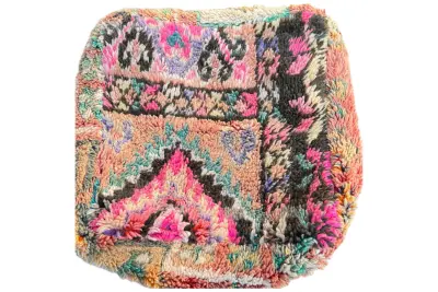 Marokkaanse Poef nr.21101 60cm x 60cm x 25cm incl. vulling Verwacht half november