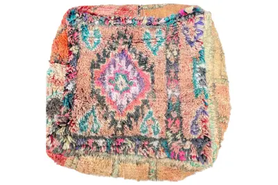 Marokkaanse Poef nr.21105 60cm x 60cm x 25cm incl. vulling Verwacht half november