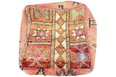 Marokkaanse Poef nr.21109 60cm x 60cm x 25cm incl. vulling Verwacht half november