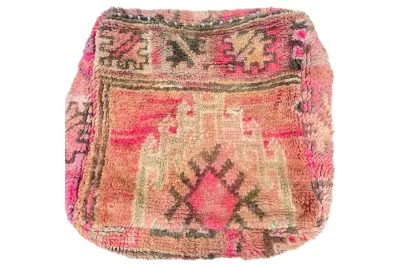 Marokkaanse Poef nr.21110 60cm x 60cm x 25cm incl. vulling Verwacht half november