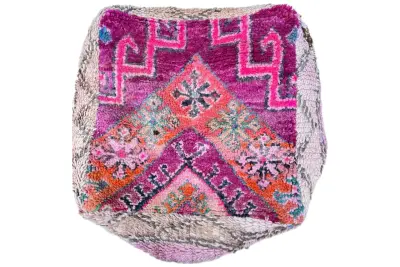 Marokkaanse Poef nr.21113 60cm x 60cm x 25cm incl. vulling Verwacht half november