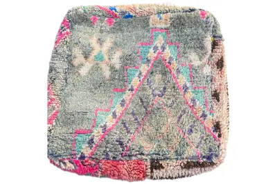 Marokkaanse Poef nr.21119 60cm x 60cm x 25cm incl. vulling Verwacht half november