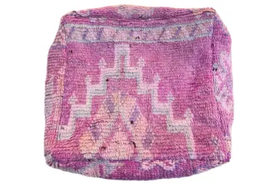 Marokkaanse Poef nr.21120 60cm x 60cm x 25cm incl. vulling Verwacht half november