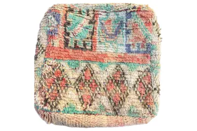Marokkaanse Poef nr.21129 60cm x 60cm x 25cm incl. vulling Verwacht half november