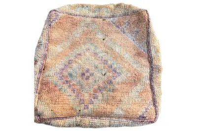 Marokkaanse Poef nr.21132 60cm x 60cm x 25cm incl. vulling Verwacht half november