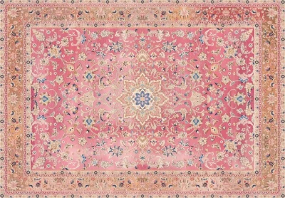 Badmat roze (90cm x 70cm) nr.2024  