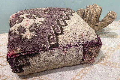 Marokkaanse Poef nr.47019 60cm x 60cm x 25cm incl. vulling