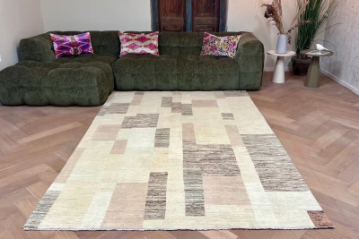 Handgeknoopt vloerkleed 25964 277cm x 181cm