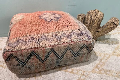 Marokkaanse Poef nr.47008 60cm x 60cm x 25cm incl. vulling