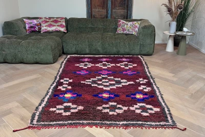 berber vloerkleed 43807 240cm x 156cm